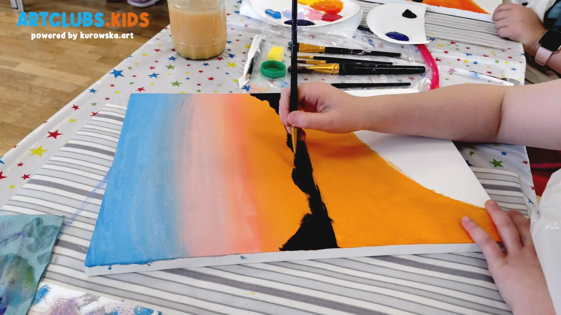 Sunset Voyage - Art Classes for Kids in Sutton Coldfield