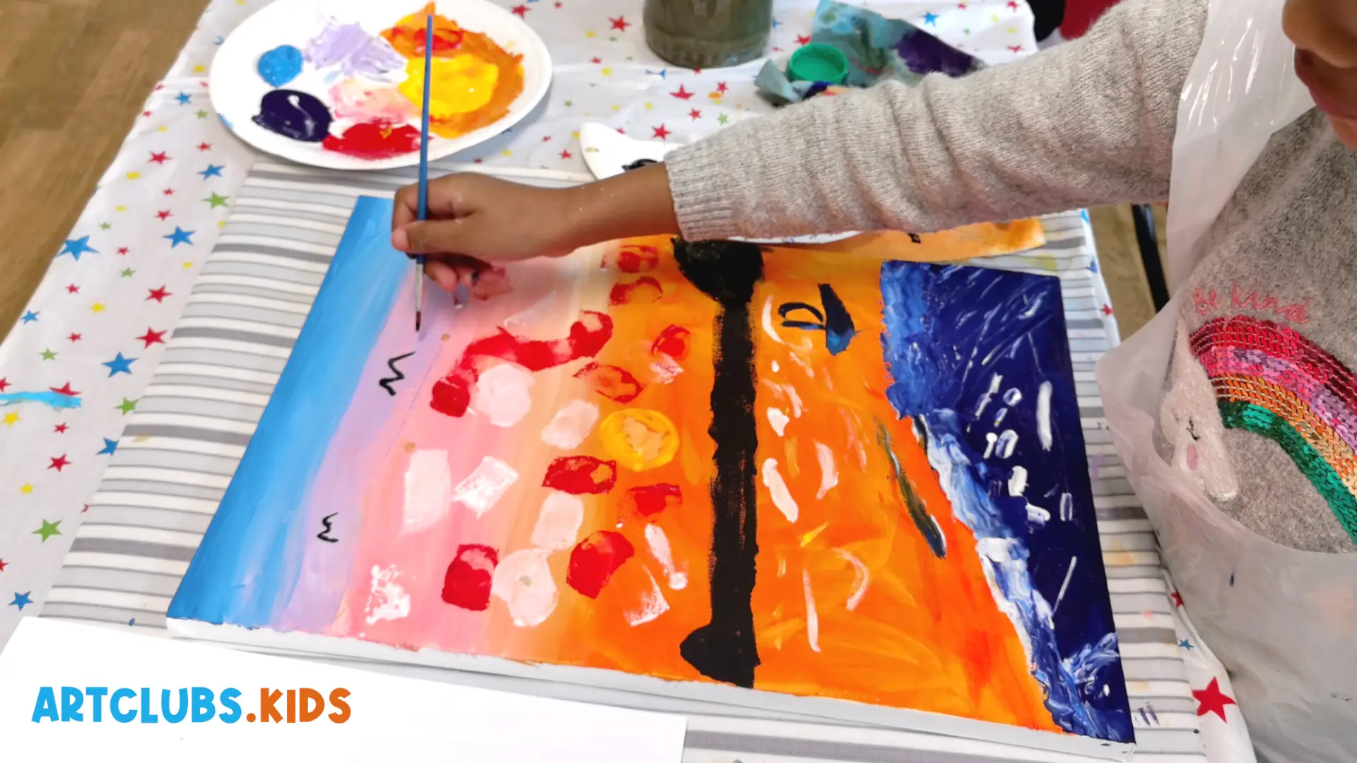 Sunset Voyage - Art Classes for Kids in Sutton Coldfield