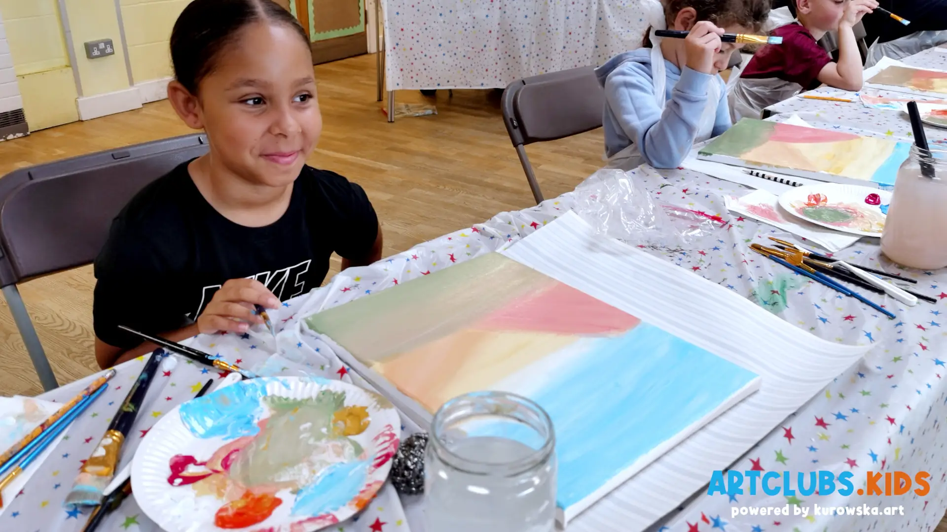 Swinging Sunset - Art Classes for Kids in Sutton Coldfield