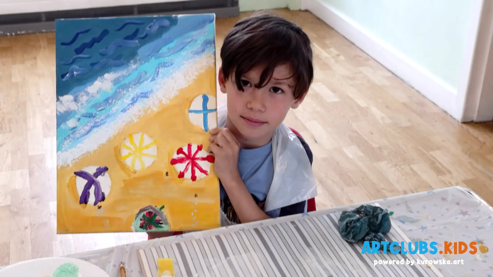 Swinging Sunset - Art Classes for Kids in Sutton Coldfield