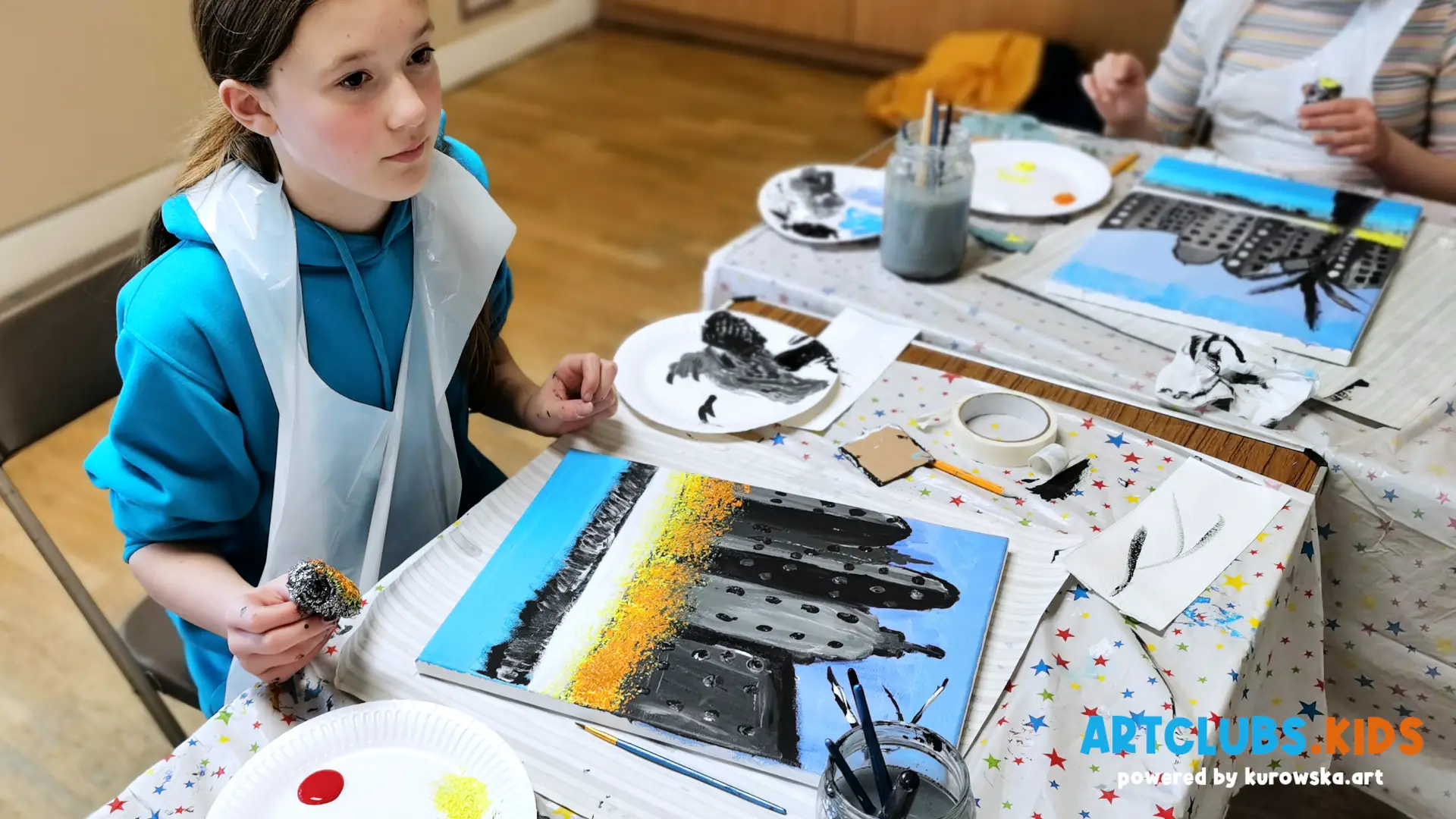 Evening Reflections - Art Classes for Kids in Sutton Coldfield