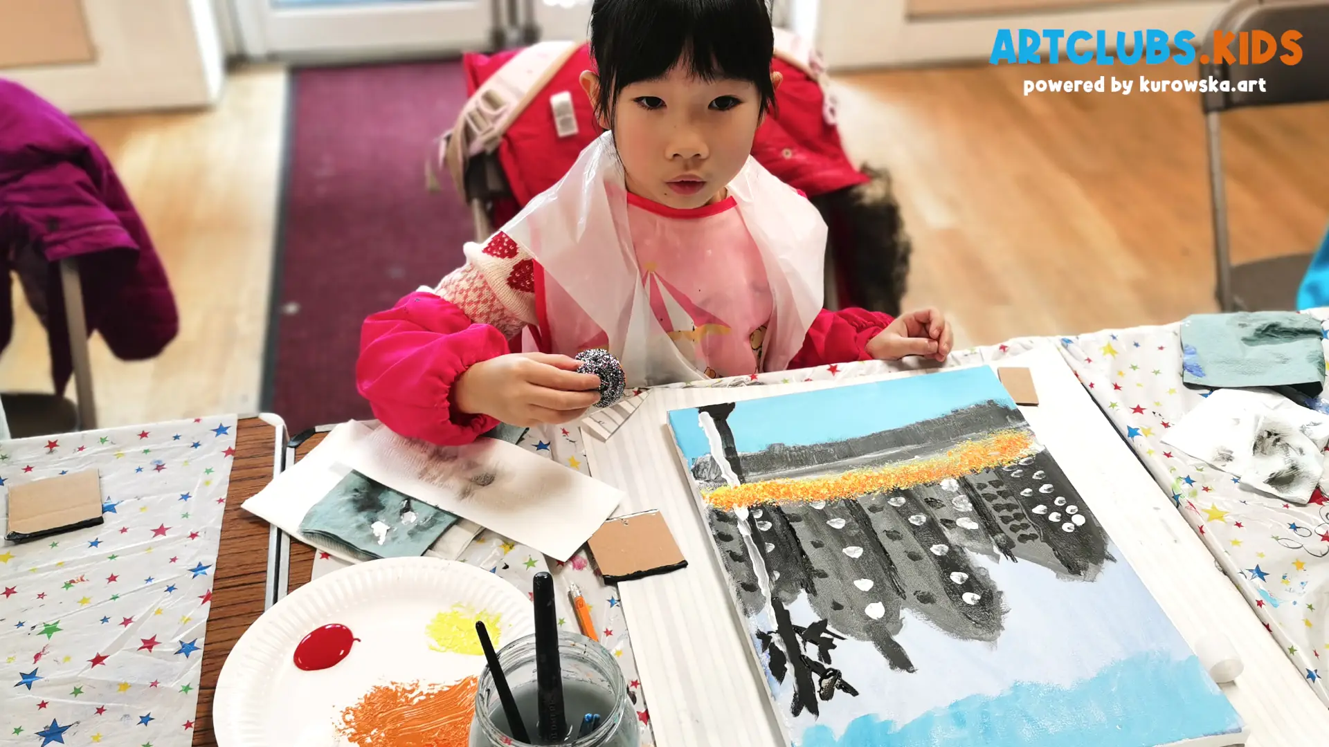 Evening Reflections - Art Classes for Kids in Sutton Coldfield
