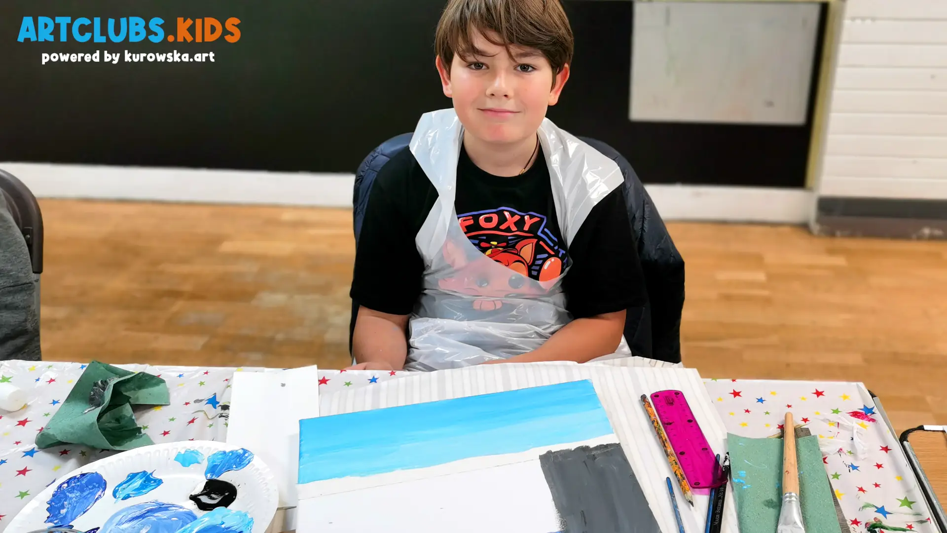 Evening Reflections - Art Classes for Kids in Sutton Coldfield