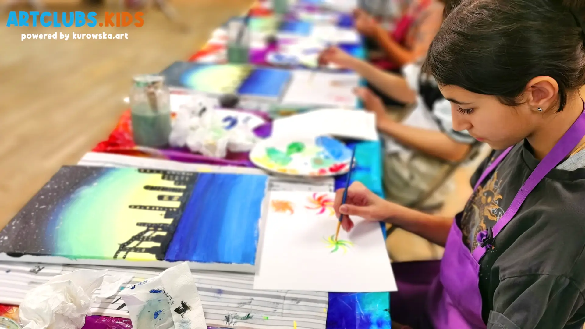 Fireworks by the City - Art Classes for Kids in Sutton Coldfield