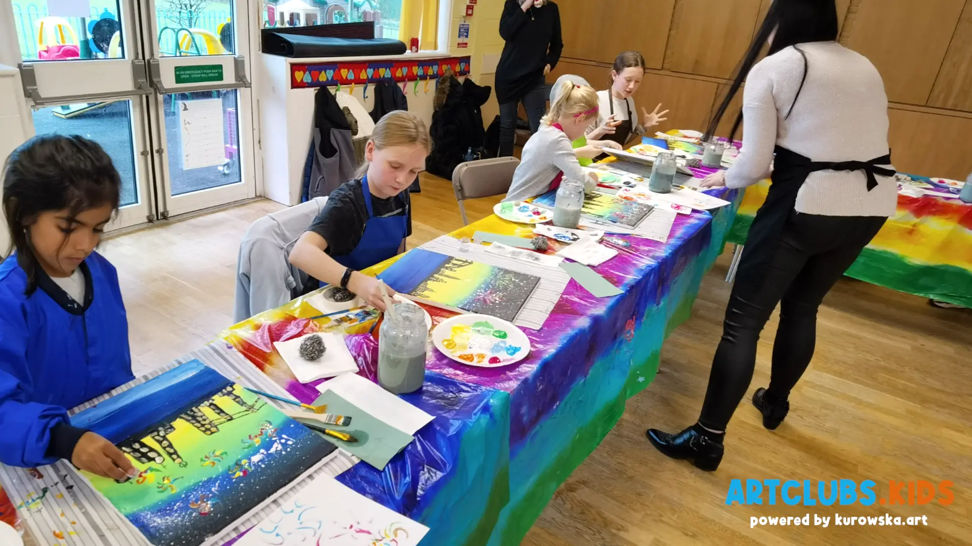 Fireworks by the City - Art Classes for Kids in Sutton Coldfield