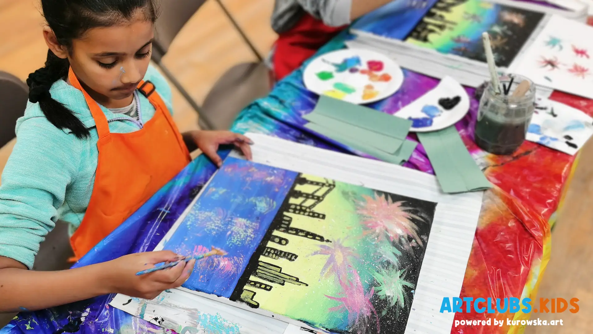 Fireworks by the City - Art Classes for Kids in Sutton Coldfield