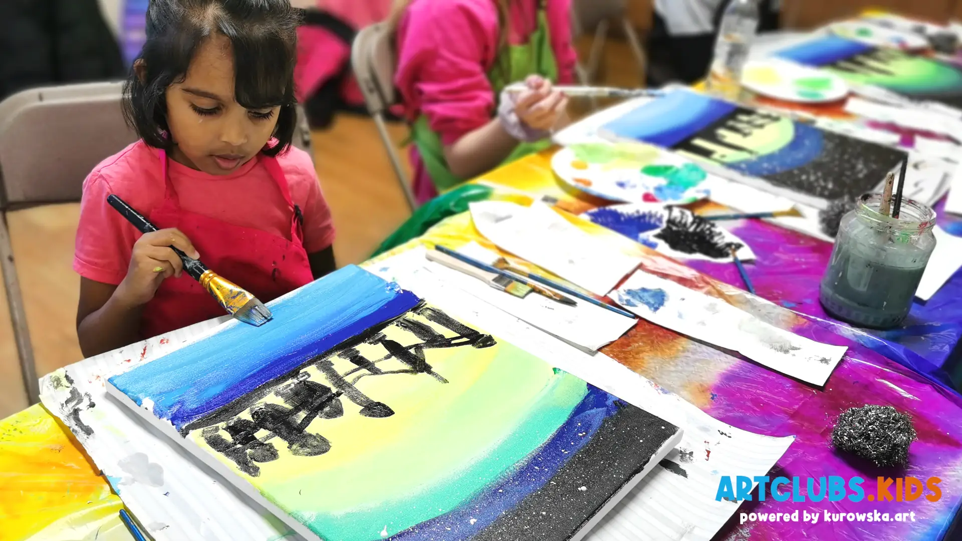 Fireworks by the City - Art Classes for Kids in Sutton Coldfield