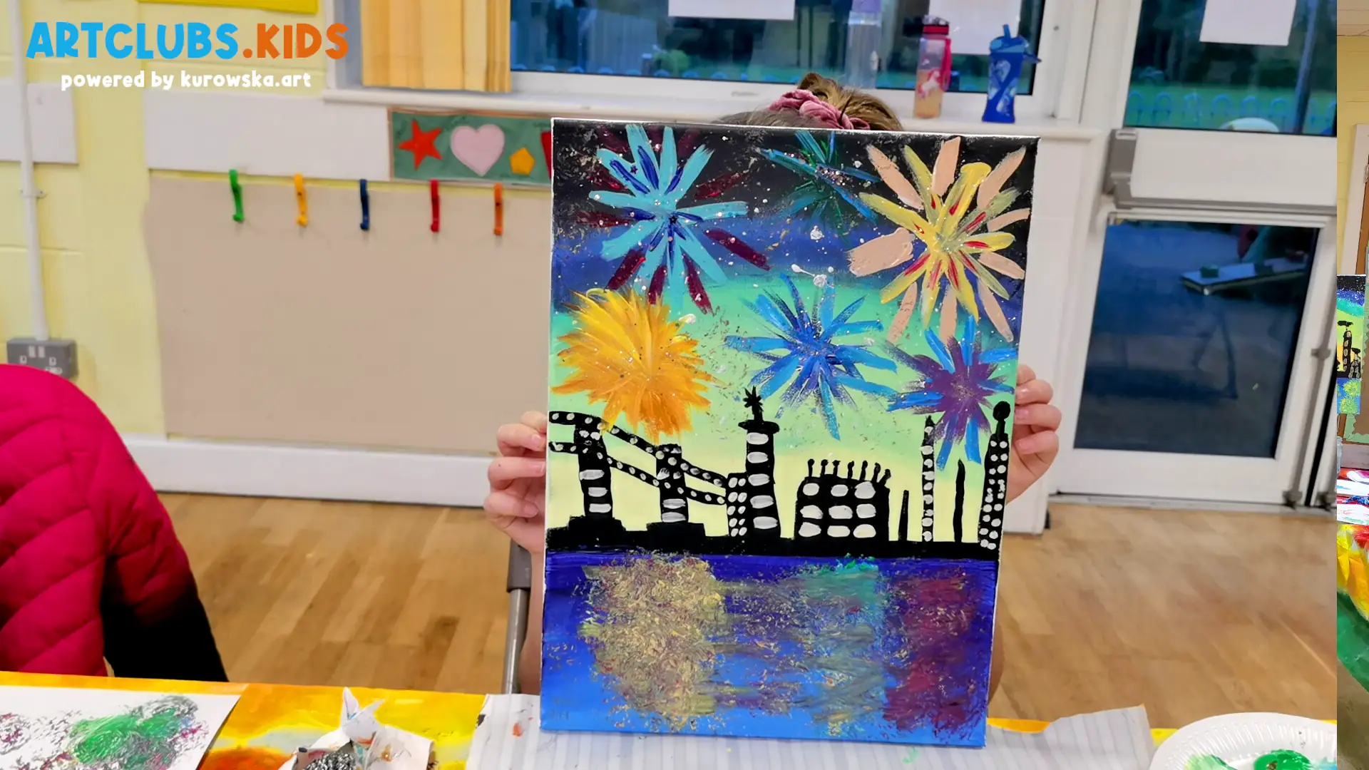 Fireworks by the City - Art Classes for Kids in Sutton Coldfield