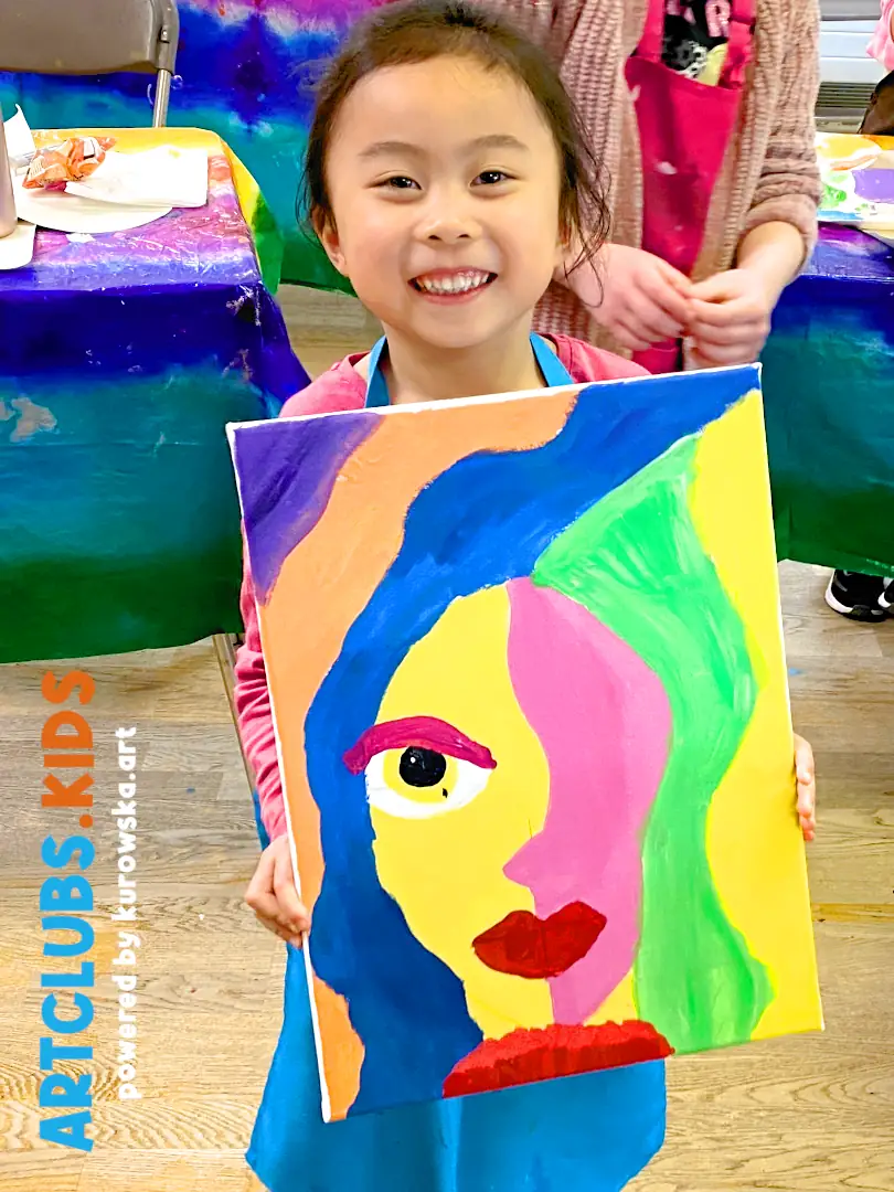 Painting Art Classes for Kids in Sutton Coldfield - Acrylic on Canvas